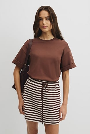 Cuff Sleeve T-Shirt