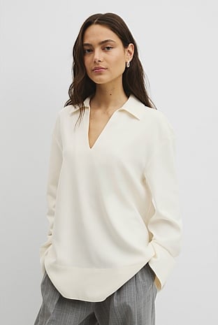 Crepe Rugby Shirt