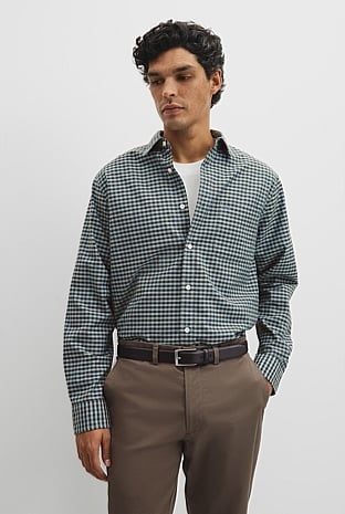 Regular Fit Cotton Gingham Shirt