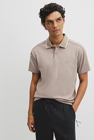 Athleisure Button Polo