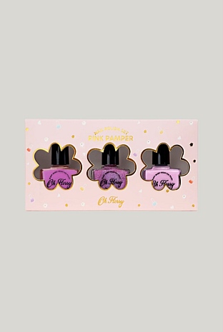 Pink Pamper Nail Polish Set