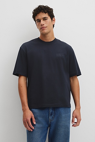 Australian Cotton Short Sleeve Heritage Boxy T-Shirt