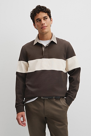 Australian Cotton Panel Rugby Polo