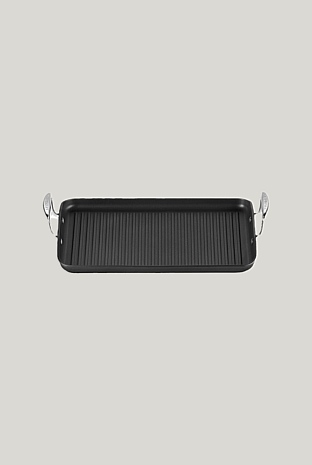 Toughened Non Stick Rectangular Grill 34cm