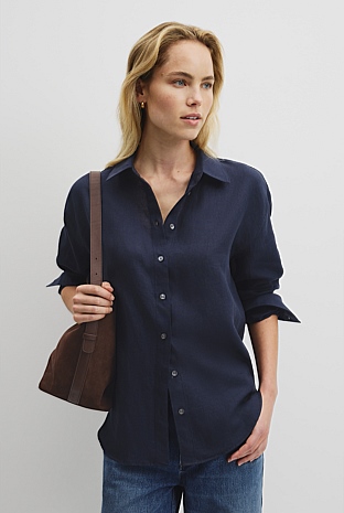 Oversized Linen Shirt