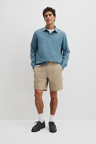 Workwear Garment Dyed Carpenter Short