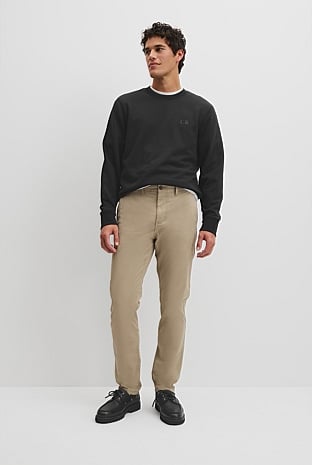 Australian Cotton Tapered Fit Stretch Chino