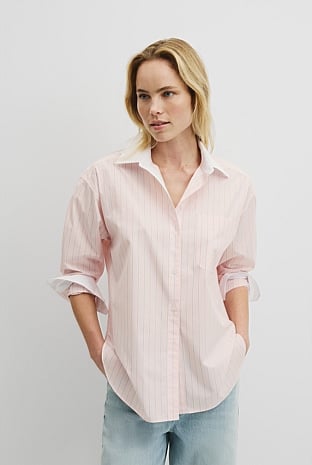 Stripe Poplin Shirt