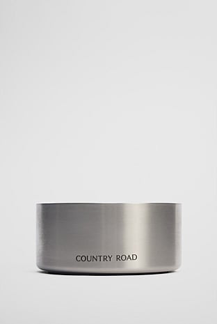 Axel Small Metallic Pet Bowl
