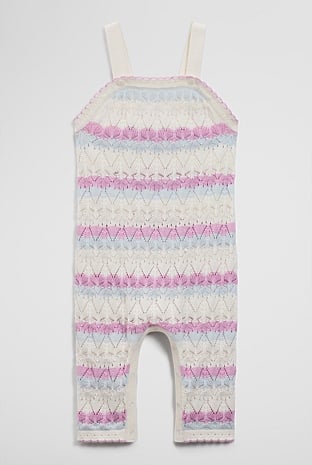 Australian Cotton Sleeveless Knit Overalls