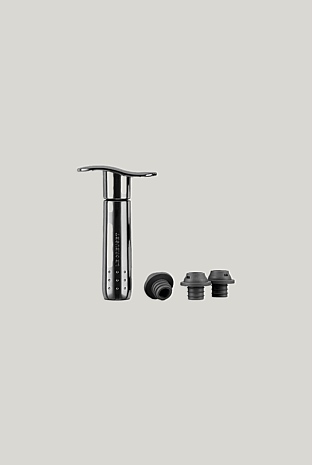 Metal Wine Pump And Stoppers Wa 137