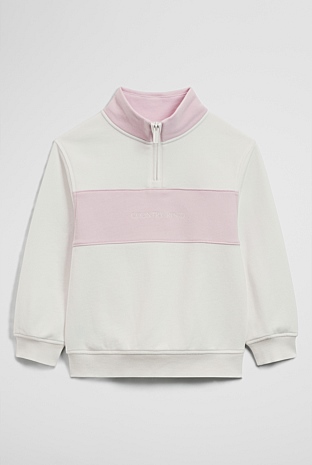 Panelled 1/4 Zip Sweat