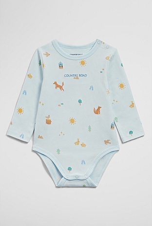 Jersey Print Bodysuit