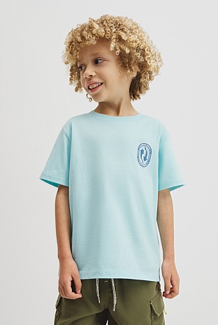 Relaxed Fit Short Sleeve Whale Shark T-Shirt