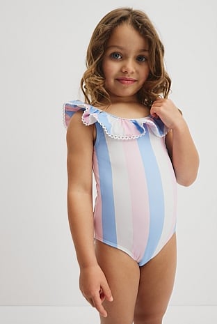 Sleeveless Frill Swimsuit