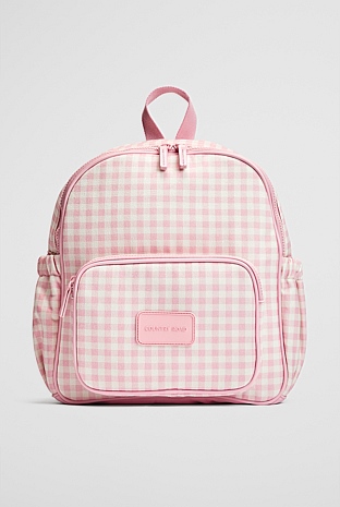 Gingham Backpack