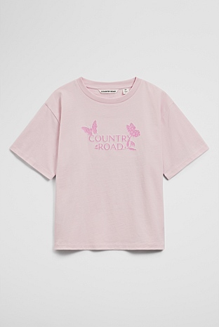 Short Sleeve Butterfly T-Shirt
