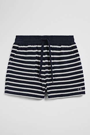 Stripe Terry Short