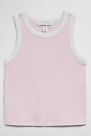 Sleeveless Ribbed Tank