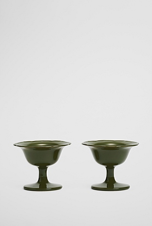 Luna Footed Bowl Set Of 2