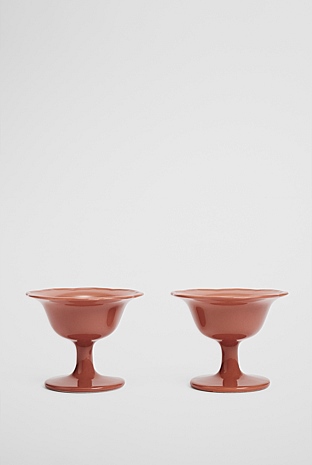 Luna Footed Bowl Set Of 2