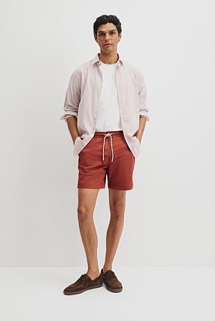 Cotton Drawcord Straight Short