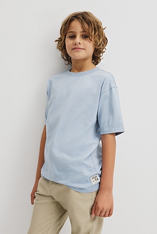 Teen Australian Cotton Relaxed Short Sleeve T-Shirt
