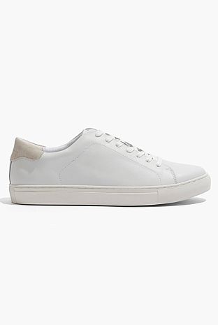 sneakers leather white