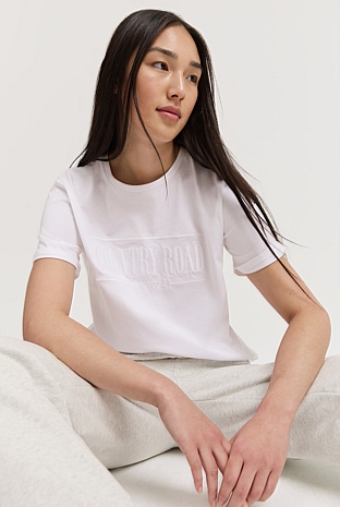 Verified Australian Cotton Heritage Embroidered T-Shirt