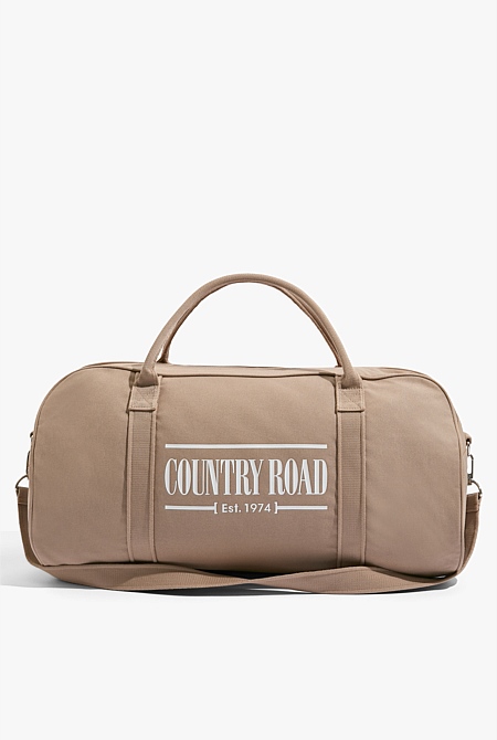 Grey Chambray Logo Tote - Tote Bags | Country Road