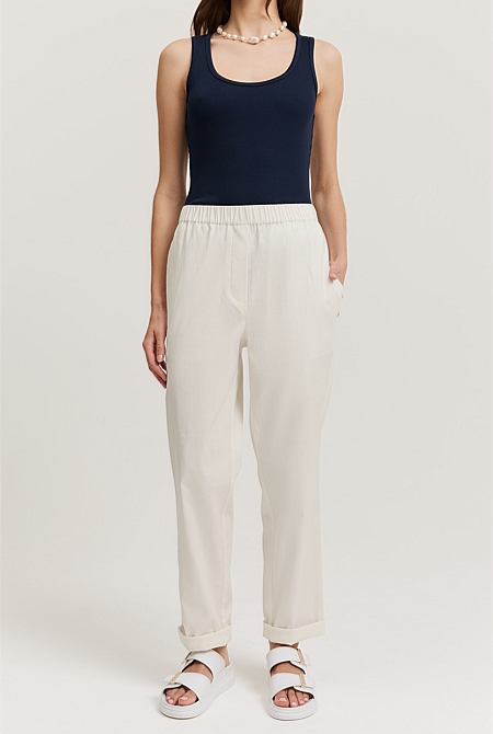 Pull on Cotton Pant