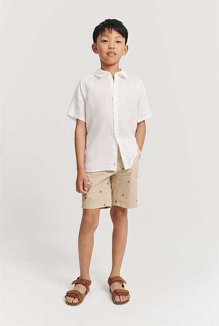 Baby And Toddler Boys Woven Chino Shorts