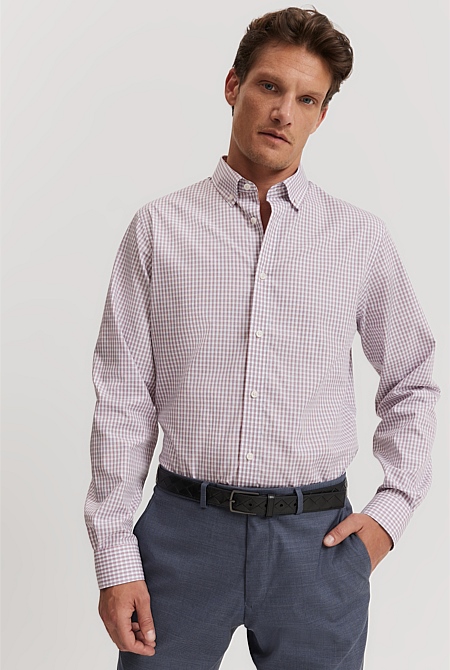 Country road outlet gingham shirt