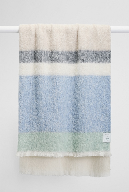 Australian Made CR x Waverly Mills Elia Alpaca Throw