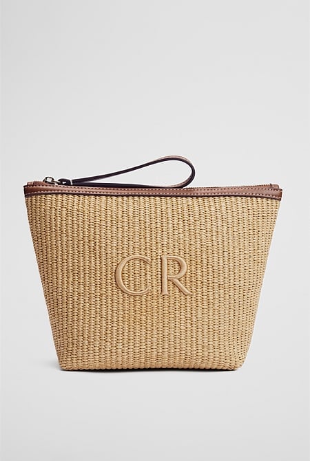 Woven Tri Cosmetic Case