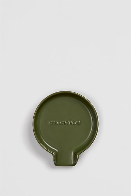 Demm Stoneware Spoon Rest