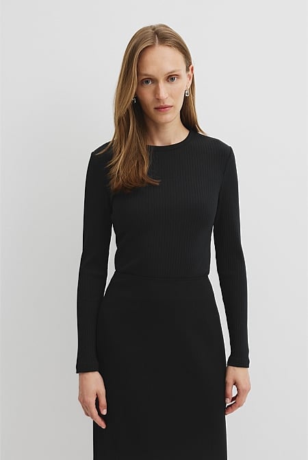 Shop Women's Long Sleeve Tops & Shirts Online - Country Road Shop Women's Long Sleeve Tops & Shirts Online - Country Road