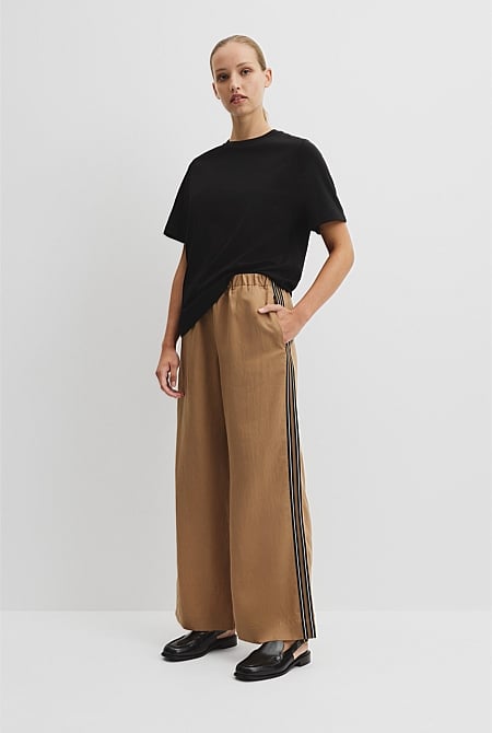 sachin and babi light blue dress Work Pants | High Waist & Pleated Pants