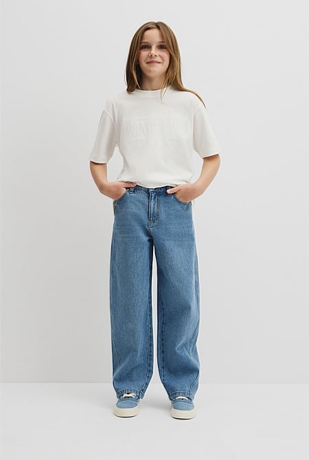Curved Seam Jean
