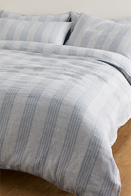 Skye Linen Queen Quilt Cover