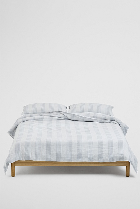 Skye Linen Super King Quilt Cover