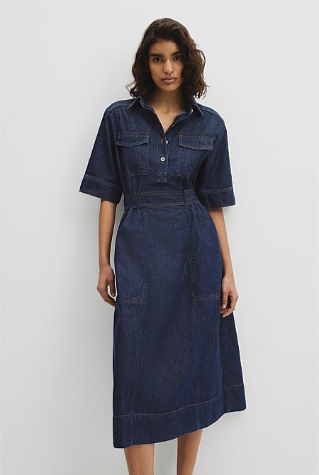 dress maxi design FINAL SALE Collection:Waverly Covers - Ivory 95% Polyester 5% Spandex blue dress Mini Dress Levis Dress
