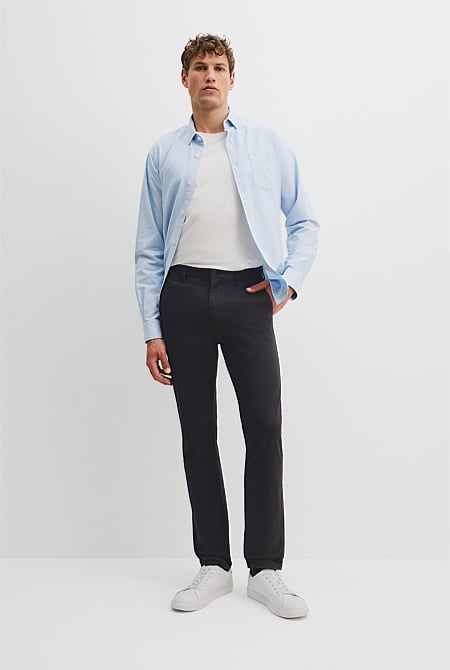 Australian Cotton Tapered Fit Stretch Chino