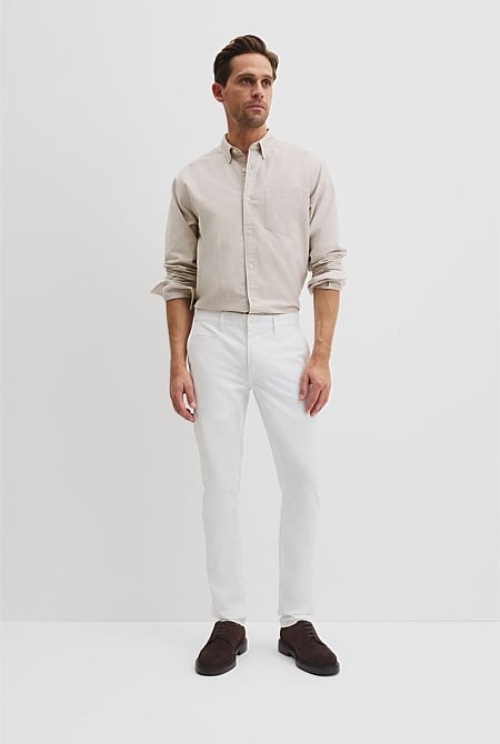 Australian Cotton Slim Fit Stretch Chino