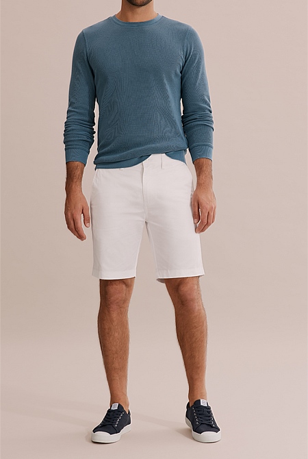 Australian Cotton Stretch Chino Short