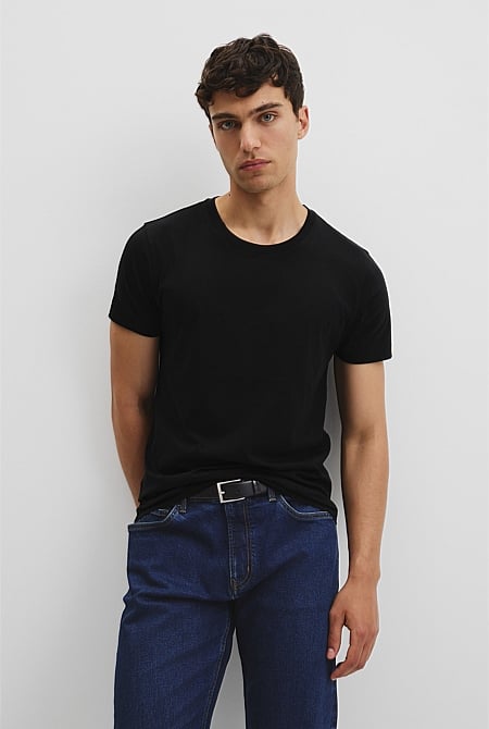Pima Cotton Crew T-Shirt