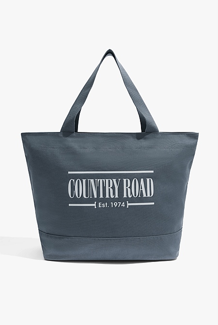 Neutral Heritage Zip Canvas Tote - Gifts for Her | Country Road