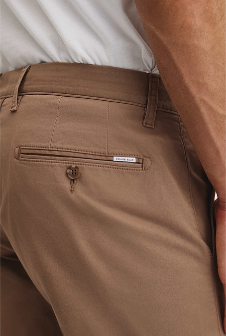 Australian Cotton Standard Fit Stretch Chino