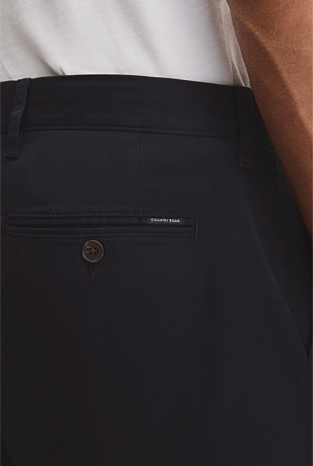 Australian Cotton Tapered Fit Stretch Chino