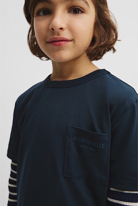 Organically Grown Cotton Pocket T-Shirt